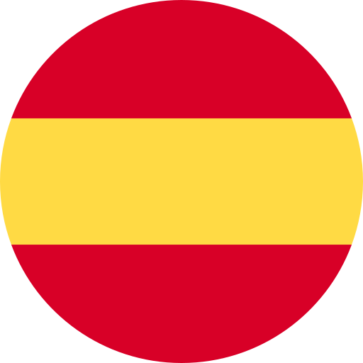 Ilustración icono Bandera de idioma español de España
